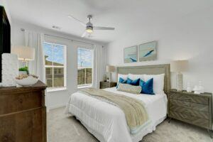 RISE Citrus Ridge elevated design townhomes in Davenport, Florida: Interior Furnished Bedroom 4