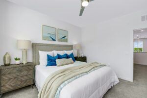 RISE Citrus Ridge elevated design townhomes in Davenport, Florida: Interior Furnished Bedroom 3